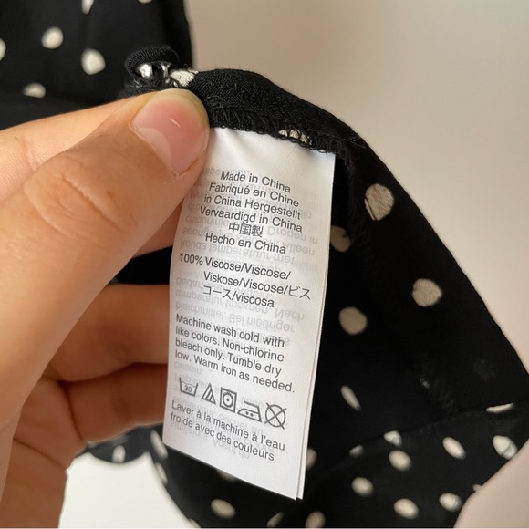 Madewell Polka Dot Tank Top - Picture 3 of 6